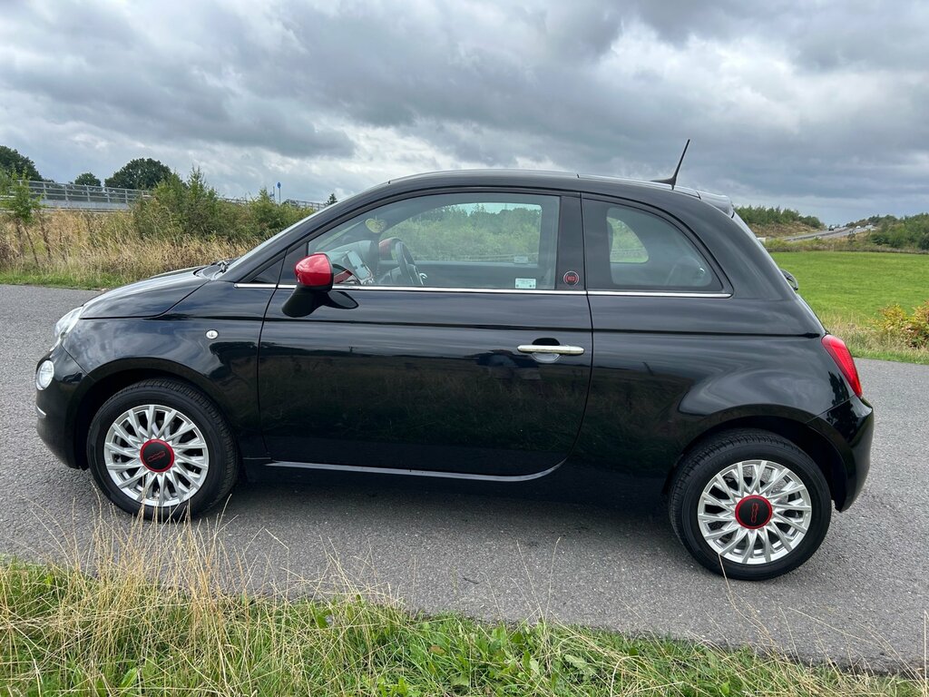 Fiat 500 1.0 Mhev Red Hatchback Euro 6 S Black #5