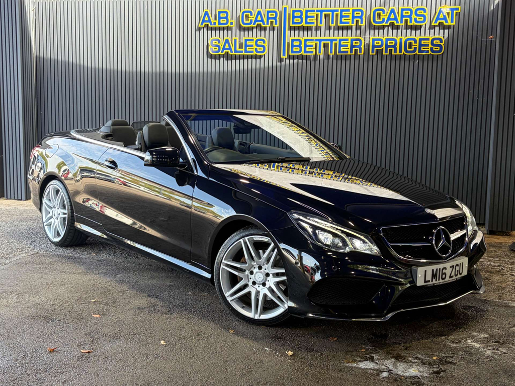 Mercedes-Benz E Class E 220 D Amg Line Edition Black