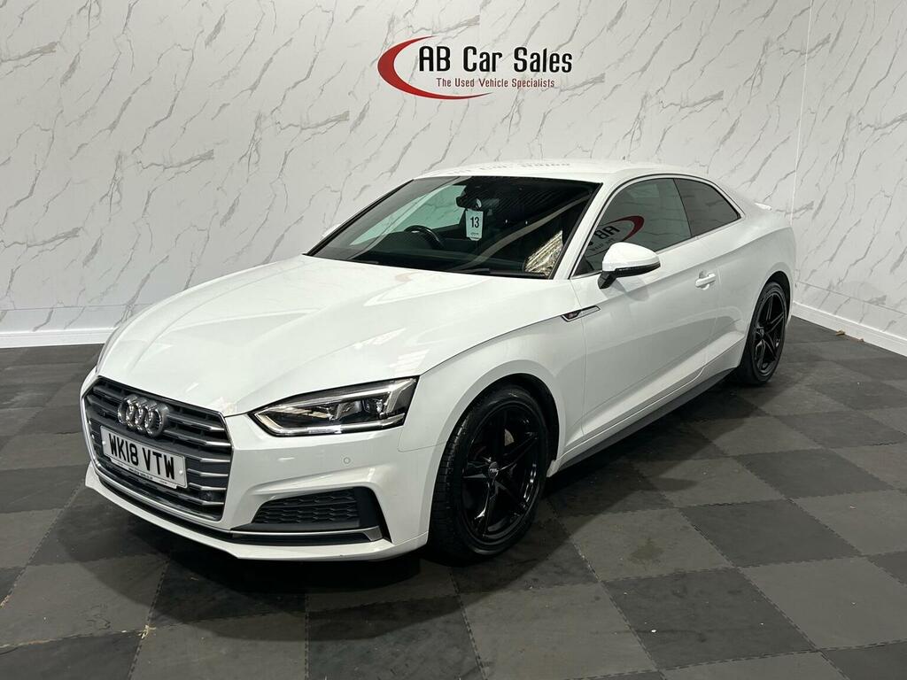 Audi A5 2.0 Tdi S Line S Tronic Quattro Euro 6 Ss White #5