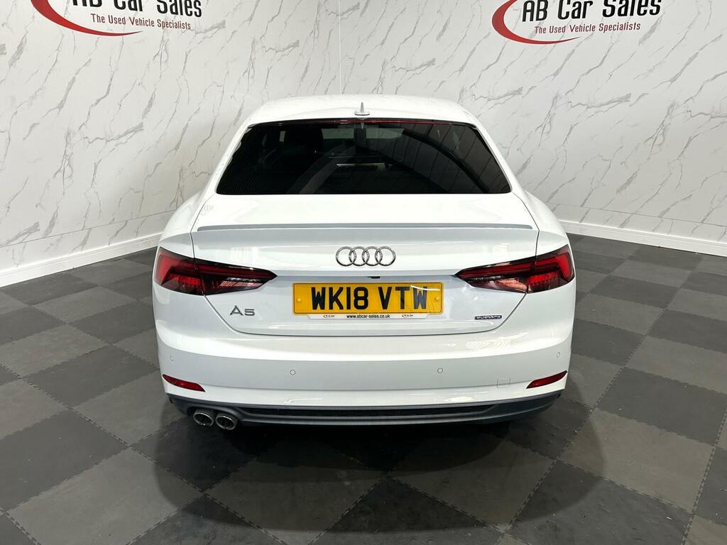 Audi A5 2.0 Tdi S Line S Tronic Quattro Euro 6 Ss White #3