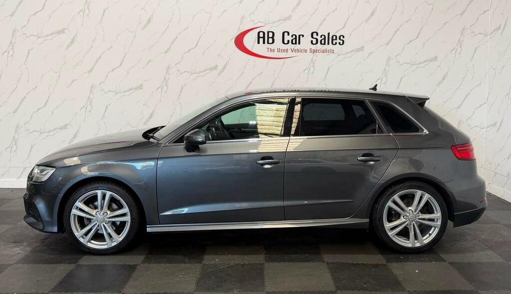 Audi A3 1.5 Tfsi Cod 35 S Line Sportback S Tronic Euro 6 WT19UWM Grey #4