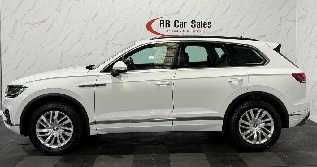 Volkswagen Touareg 3.0 Tdi V6 Sel Tiptronic 4Motion Euro 6 Ss White #4
