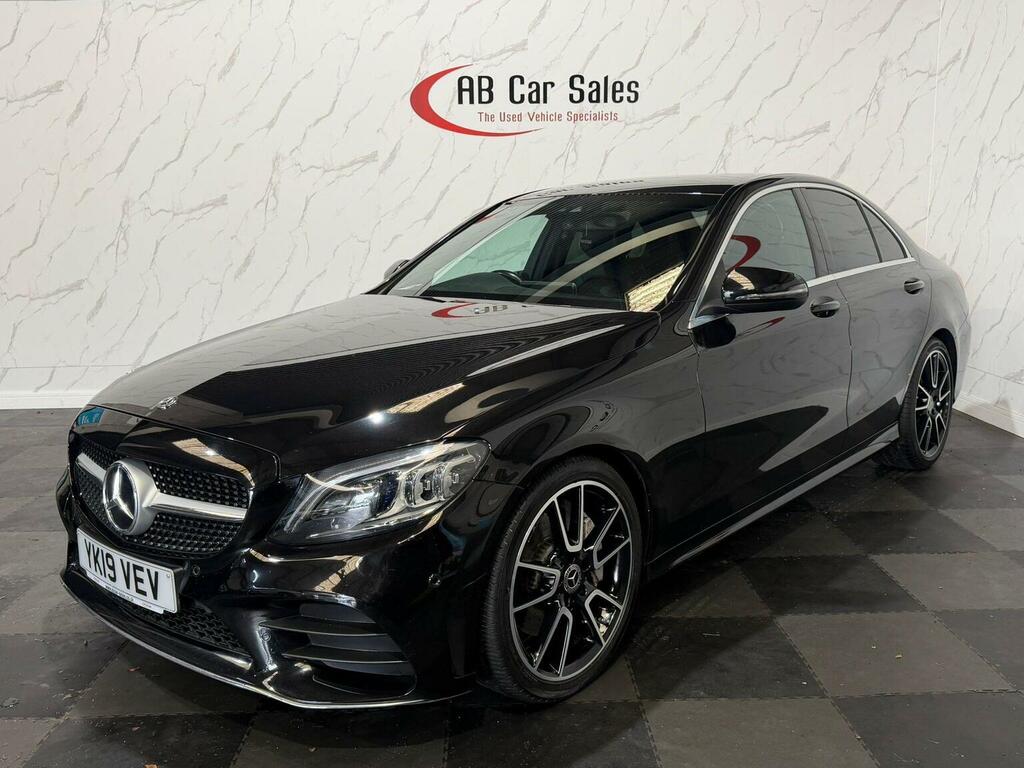 Mercedes-Benz C Class 2.0 C300 Amg Line Premium G-tronic Euro 6 Ss YK19VEV Black #6