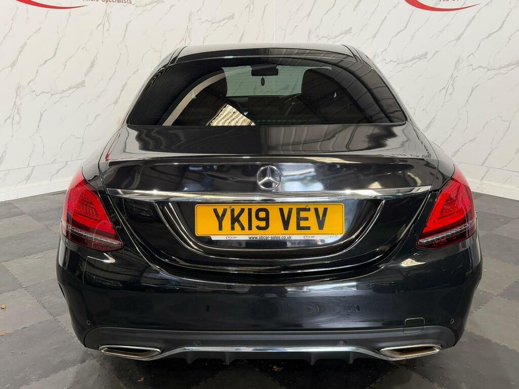 Mercedes-Benz C Class 2.0 C300 Amg Line Premium G-tronic Euro 6 Ss YK19VEV Black #3