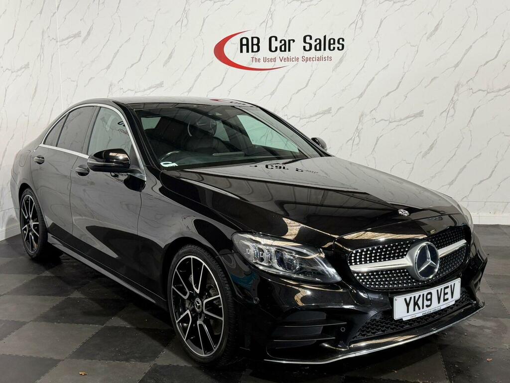 Mercedes-Benz C Class 2.0 C300 Amg Line Premium G-tronic Euro 6 Ss YK19VEV Black #5
