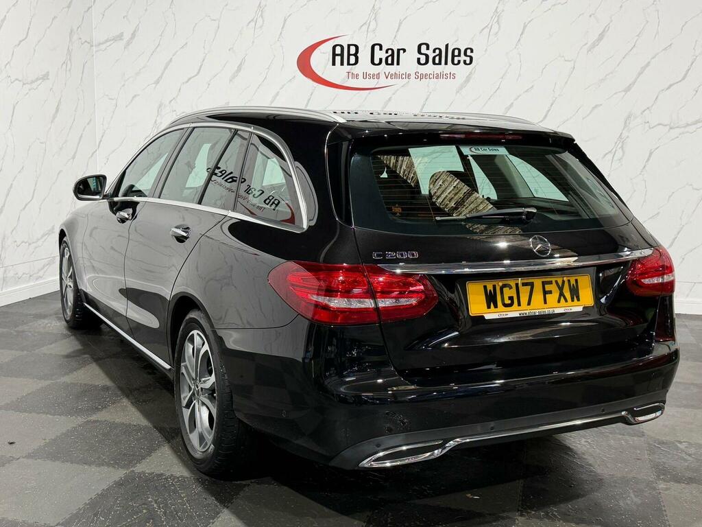 Mercedes-Benz C Class 2.0 C200 Sport Premium G-tronic Euro 6 Ss Black #5