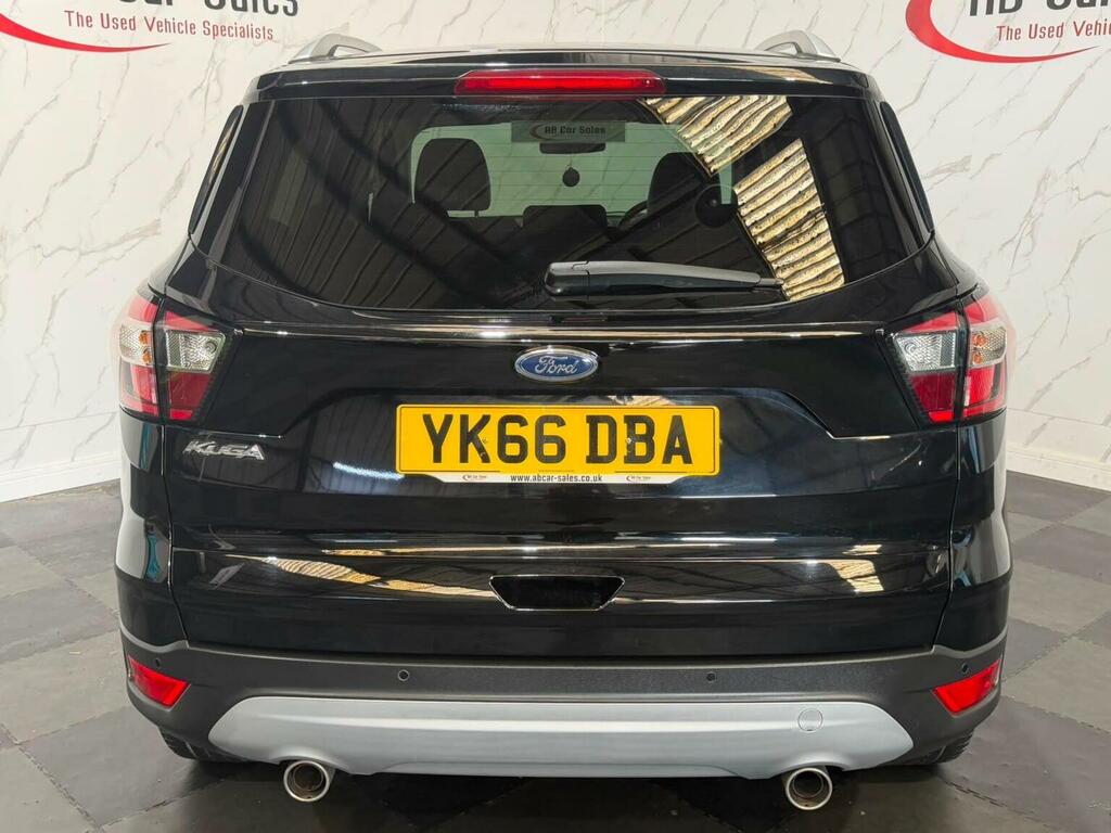 Ford Kuga 2.0 Tdci Titanium Euro 6 Ss YK66DBA Black #3