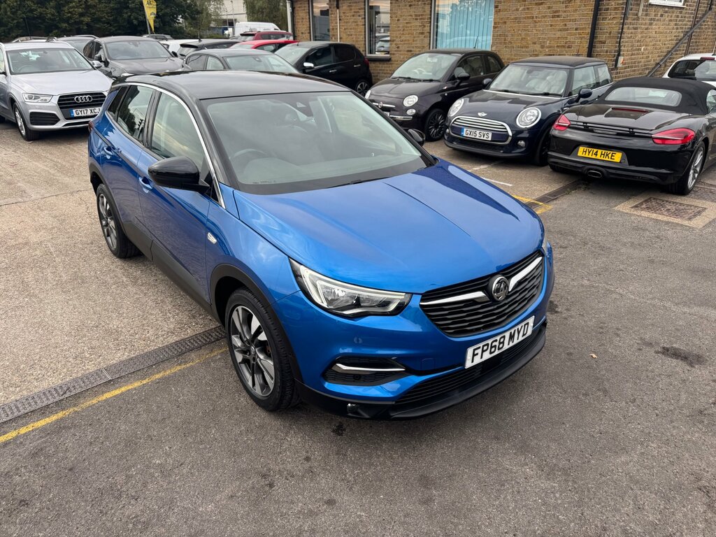 Vauxhall Grandland X 1.2 Turbo Gpf Sport Nav Suv Euro 6 Blue