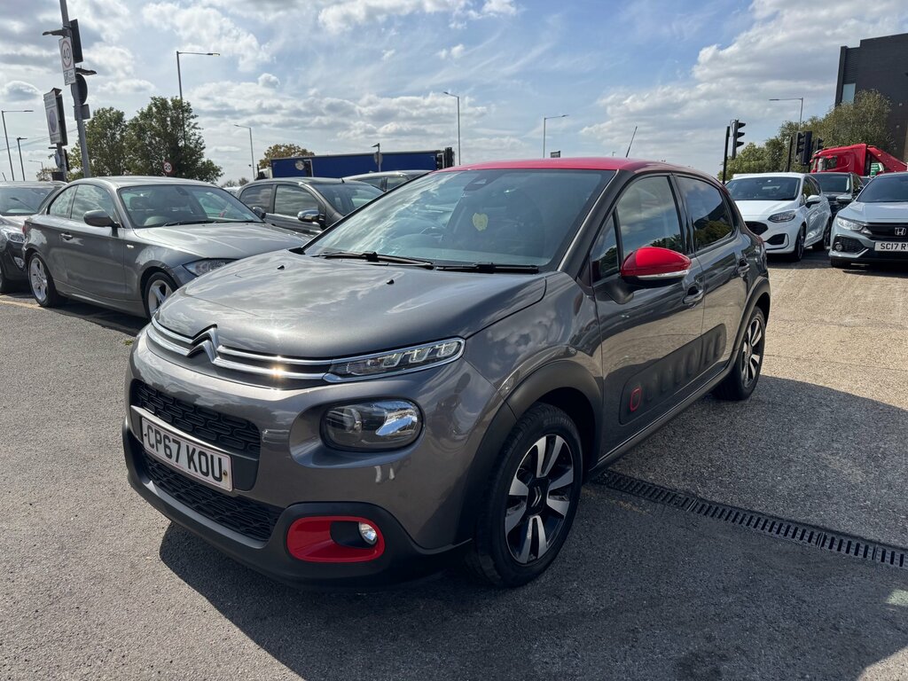 Citroen C3 1.2 Puretech Flair Hatchback Eur CP67KOU Grey #6