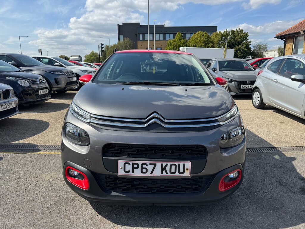 Citroen C3 1.2 Puretech Flair Hatchback Eur CP67KOU Grey #4