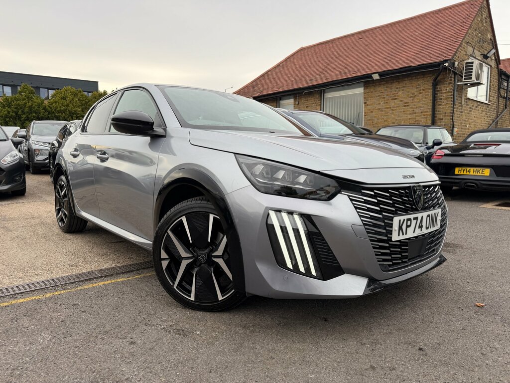 Peugeot 208 1.2 Gt Hatchback Hybrid E-dsc6 Euro 6 Grey
