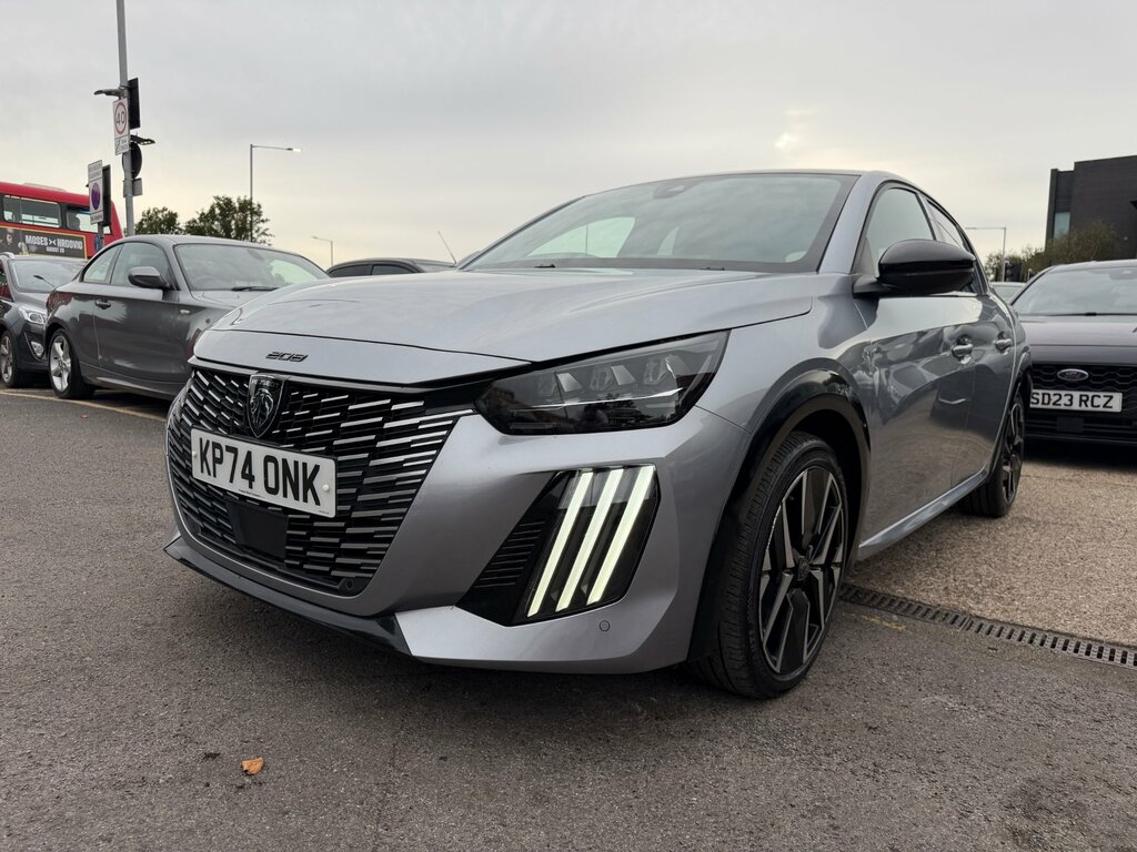 Peugeot 208 1.2 Gt Hatchback Hybrid E-dsc6 Euro 6 Grey #6