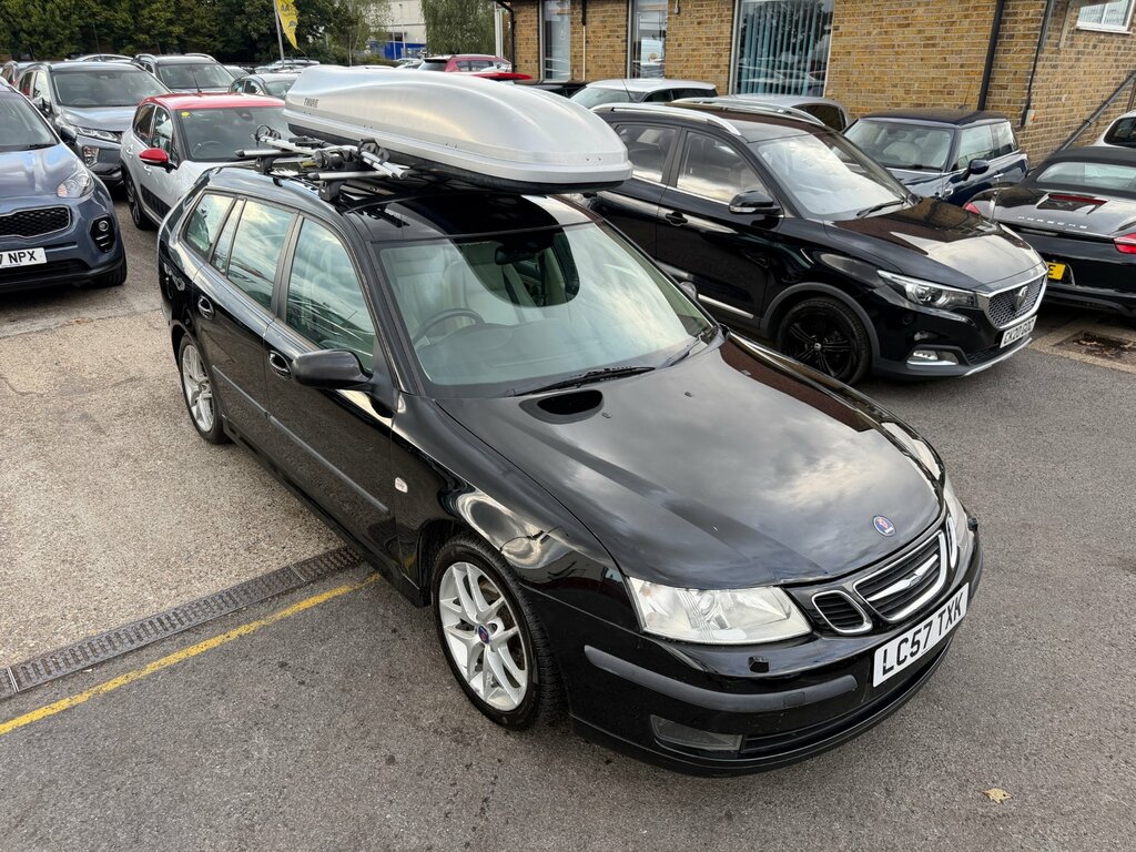 Saab 9-3 2.0T Aero Sportwagon 235 Gk Black #3