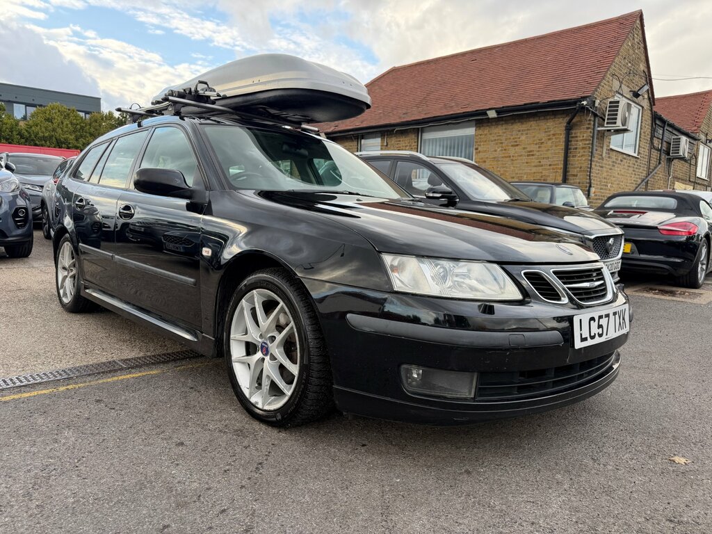 Saab 9-3 2.0T Aero Sportwagon 235 Gk Black #2