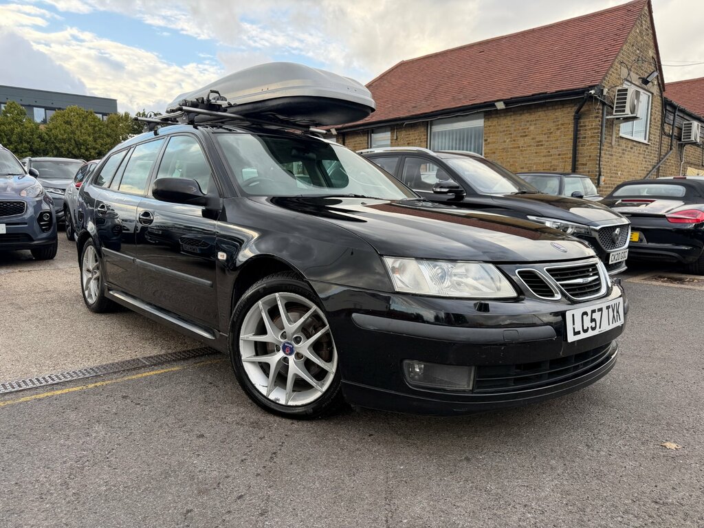 Saab 9-3 2.0T Aero Sportwagon 235 Gk Black #4