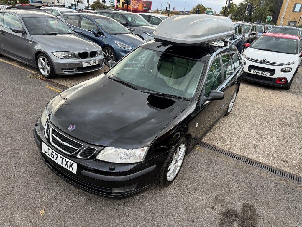Saab 9-3 2.0T Aero Sportwagon 235 Gk Black #5
