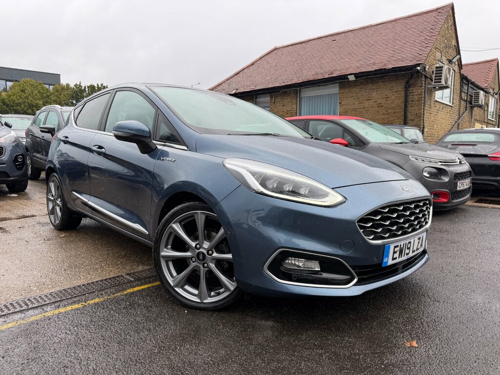 Ford Fiesta 1.0T Ecoboost Gpf Vignale Hatchback Aut Blue