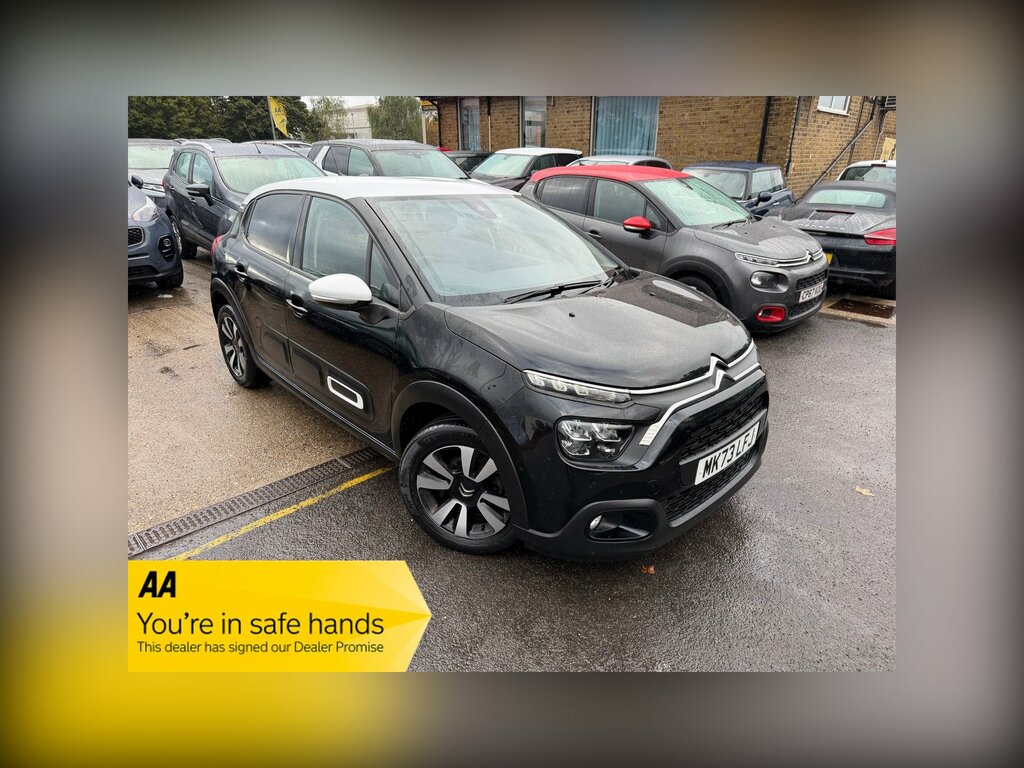 Citroen C3 1.2 Puretech Plus Hatchback Eat6 Euro 6 Black