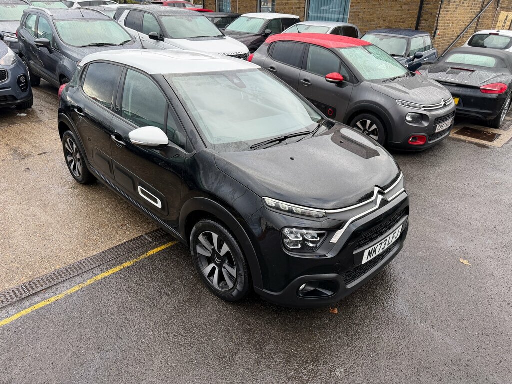 Citroen C3 1.2 Puretech Plus Hatchback Eat6 Euro 6 Black #2