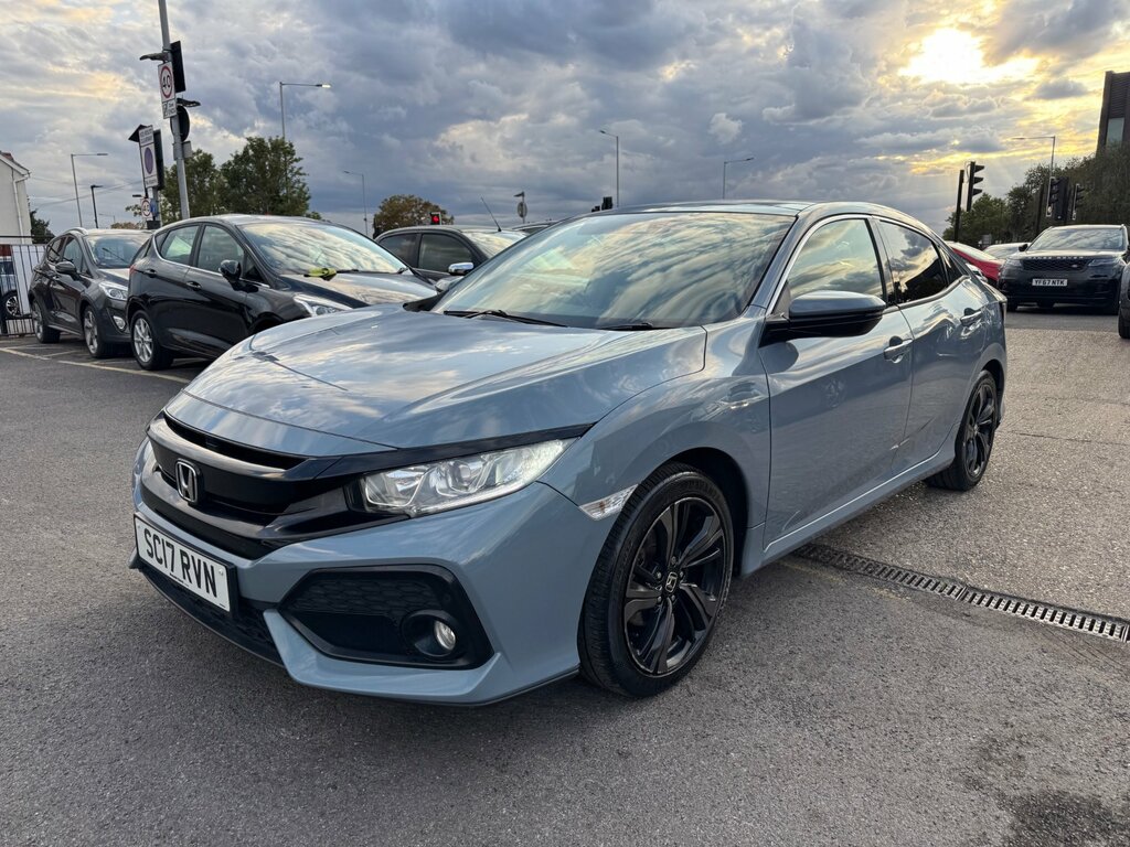 Honda Civic 1.0 Vtec Turbo Ex Hatchback Cvt Euro 6 Grey #4