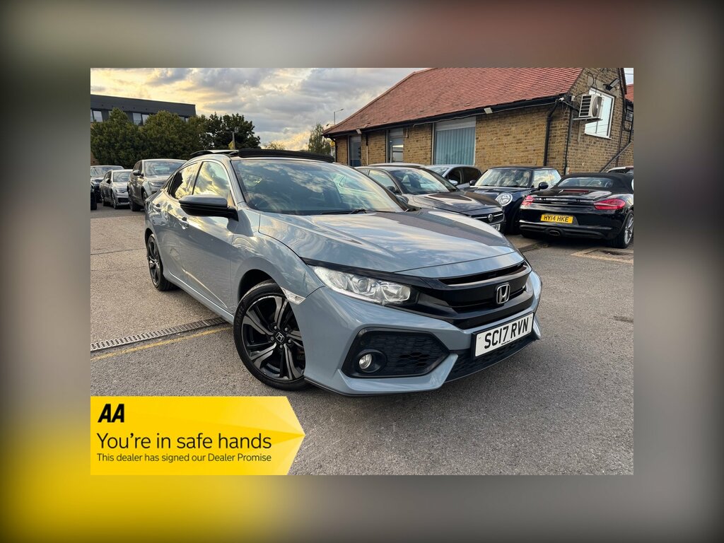 Honda Civic 1.0 Vtec Turbo Ex Hatchback Cvt Euro 6 Grey