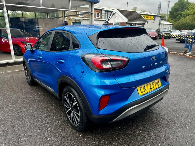 Ford Puma Ecoboost Mhev Titanium Euro CK72FHU Blue #5