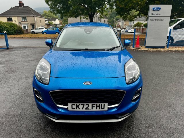 Ford Puma Ecoboost Mhev Titanium Euro CK72FHU Blue #2