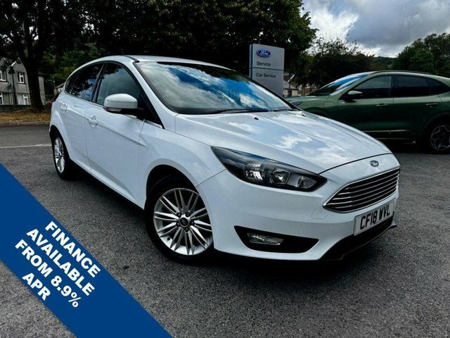 Ford Focus Ecoboost Zetec Edition Euro CF18WVL White