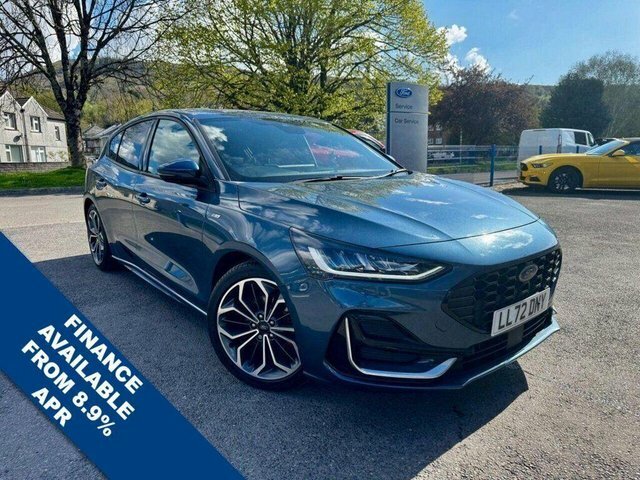 Ford Focus Ecoboost St-line Vignale Euro LL72DNY Blue