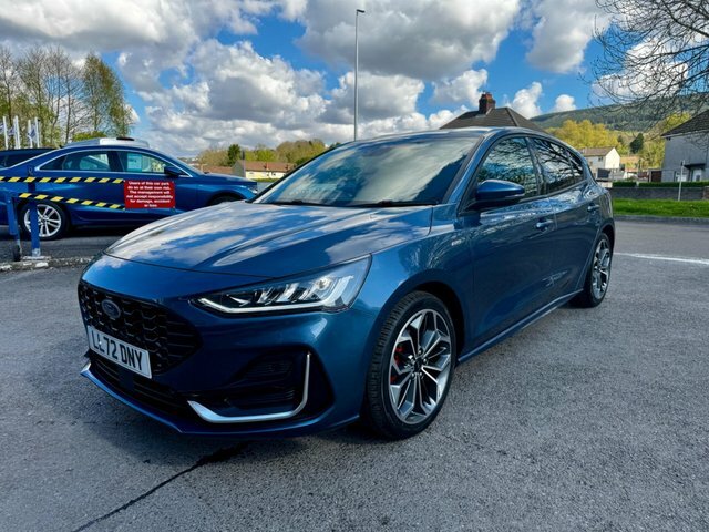 Ford Focus Ecoboost St-line Vignale Euro LL72DNY Blue #3