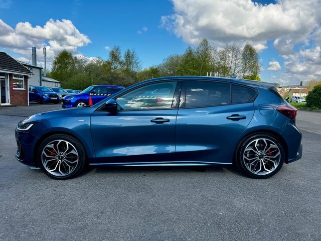 Ford Focus Ecoboost St-line Vignale Euro LL72DNY Blue #4