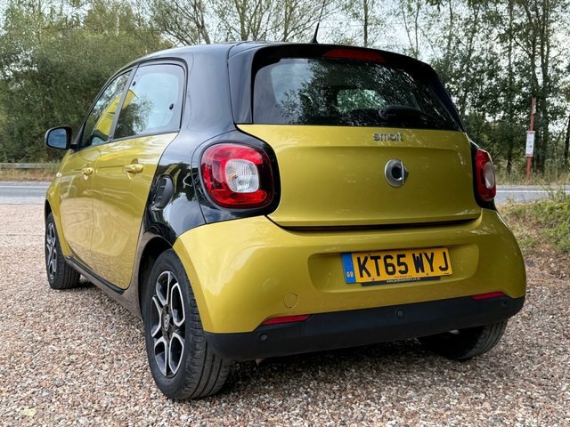 Smart Forfour Prime Premium Hatchback KT65WYJ Yellow #3