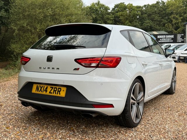 Seat Leon Tsi Cupra 280 Hatchback White #5