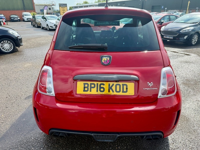Abarth 595 Hatchback Competizone Performance Pack 201616 Red #11