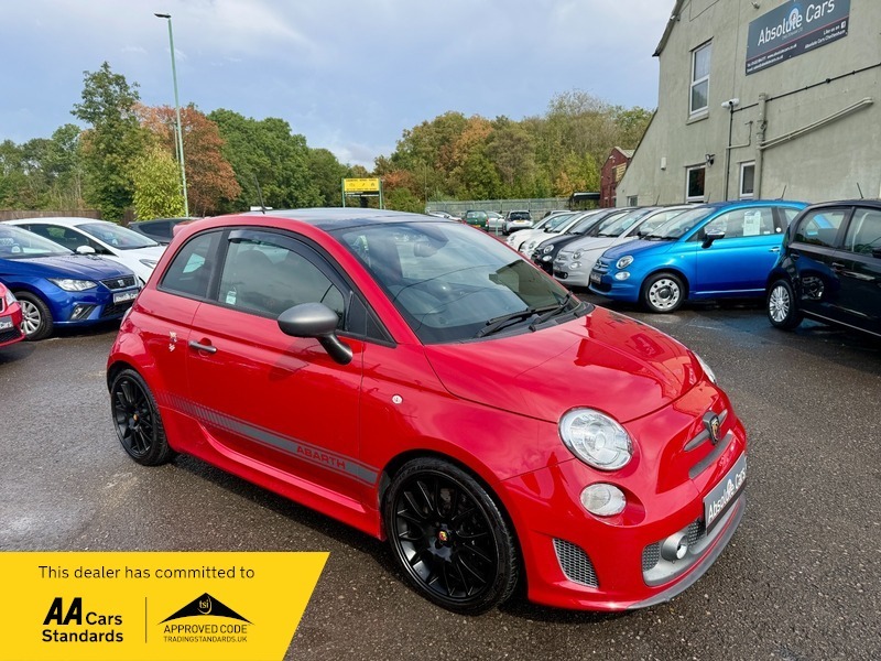 Abarth 595 595 Competizione Glass Roofrev Red