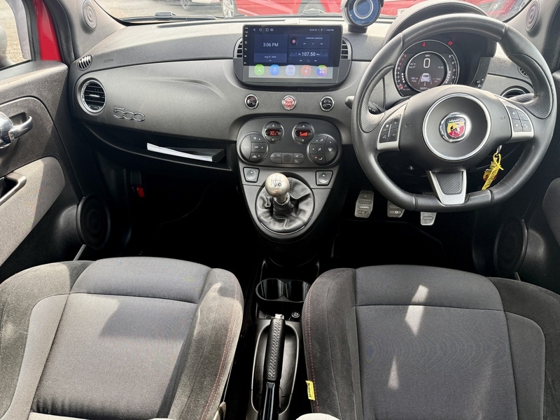 Abarth 595 595 Competizione Glass Roofrev BP16KOD Red #2