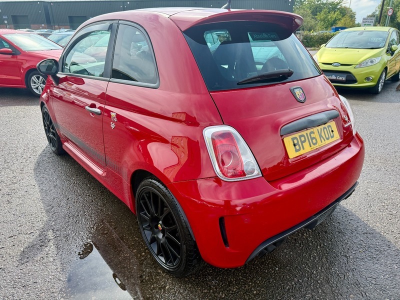 Abarth 595 595 Competizione Glass Roofrev BP16KOD Red #3