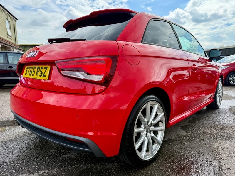 Audi A1 Tfsi S Line ST65RSZ Red #6
