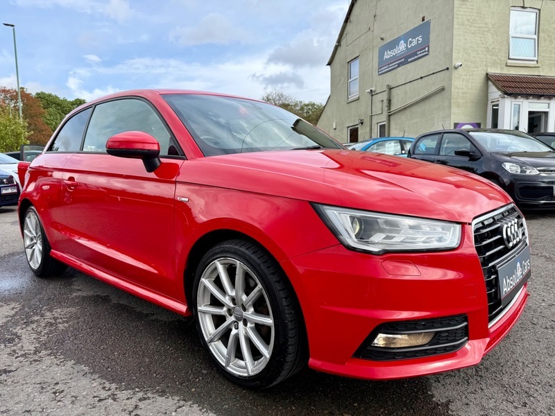 Audi A1 Tfsi S Line ST65RSZ Red