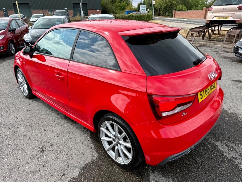 Audi A1 Tfsi S Line ST65RSZ Red #3