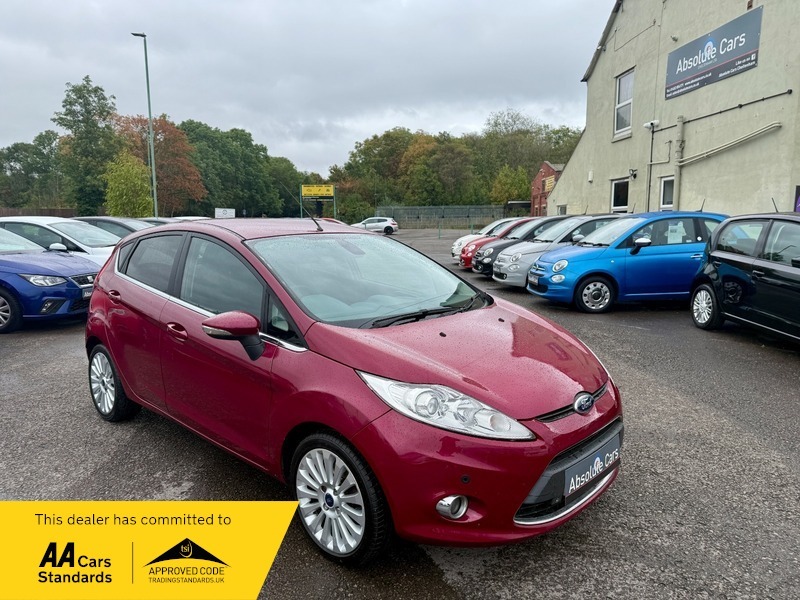 Ford Fiesta Titanium Fshclean Mot2 Keyscruise Red