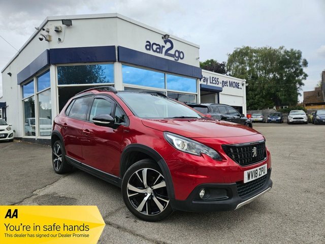 Peugeot 2008 1.6 Bluehdi Gt Line Suv Euro 6 Red