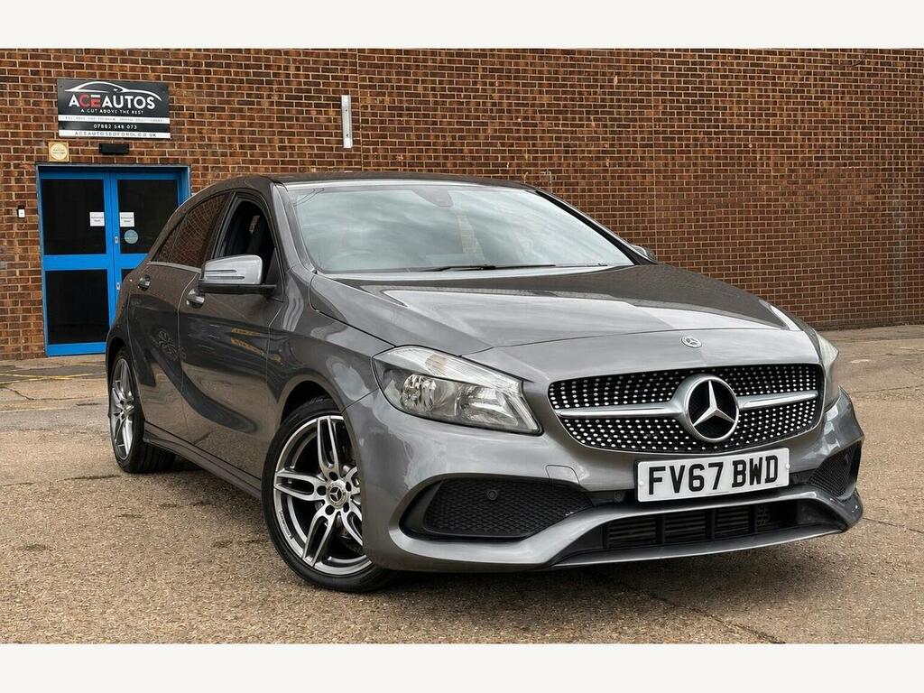 Mercedes-Benz A Class 1.5 A180d Amg Line Euro 6 Ss Grey