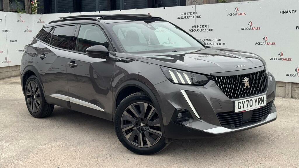 Peugeot 2008 1.2 Puretech Gt Eat Euro 6 Ss Grey
