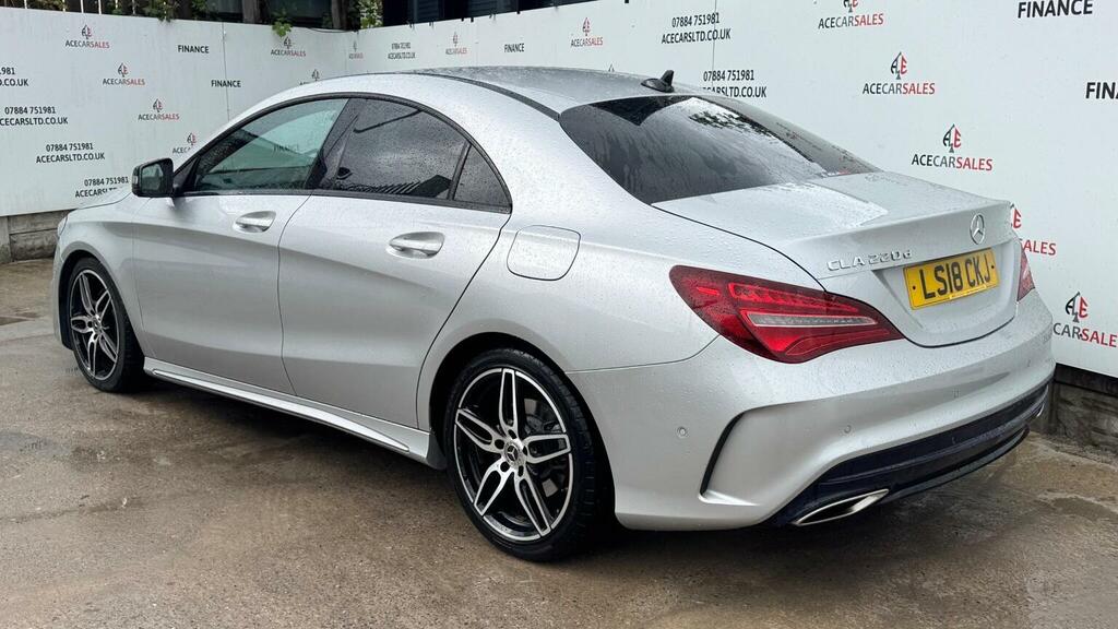 Mercedes-Benz CLA Class 2.1 Cla220d Amg Line Coupe 7G-dct Euro 6 Ss Silver #6