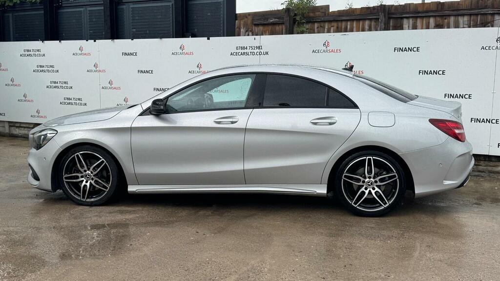 Mercedes-Benz CLA Class 2.1 Cla220d Amg Line Coupe 7G-dct Euro 6 Ss Silver #5