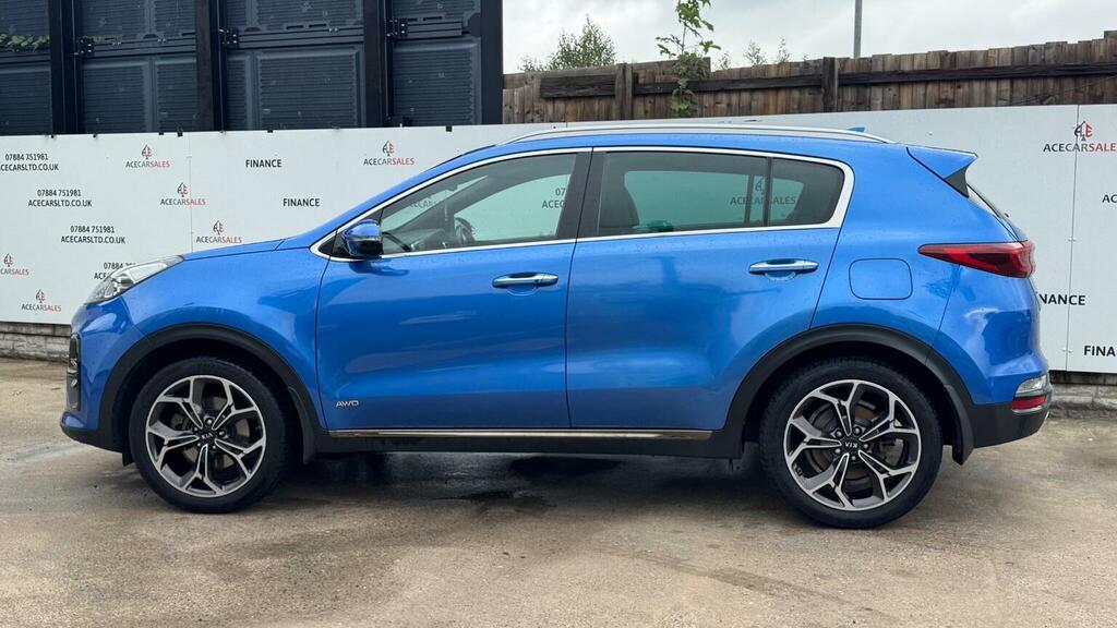 Kia Sportage 1.6 T-gdi Gt-line Dct Awd Euro 6 Ss Blue #5