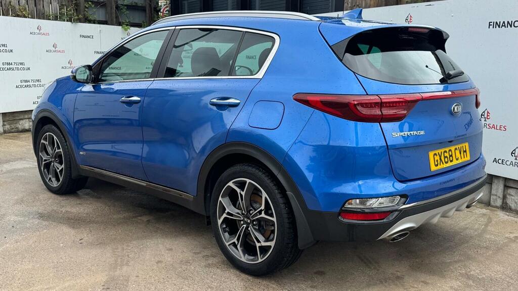 Kia Sportage 1.6 T-gdi Gt-line Dct Awd Euro 6 Ss Blue #6