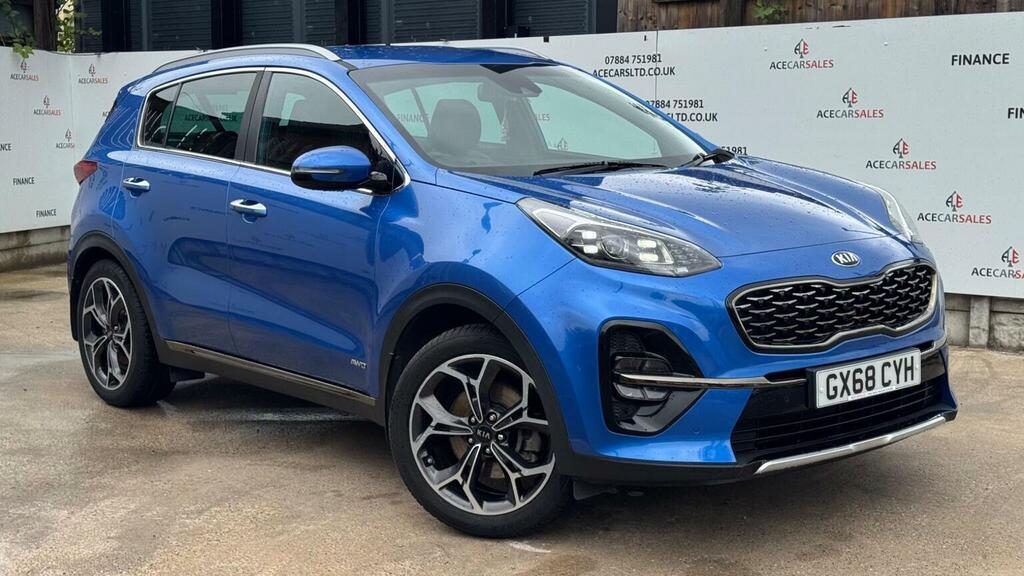 Kia Sportage 1.6 T-gdi Gt-line Dct Awd Euro 6 Ss Blue