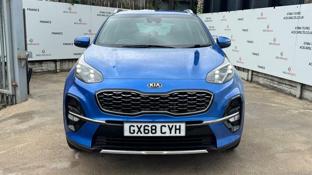 Kia Sportage 1.6 T-gdi Gt-line Dct Awd Euro 6 Ss Blue #3